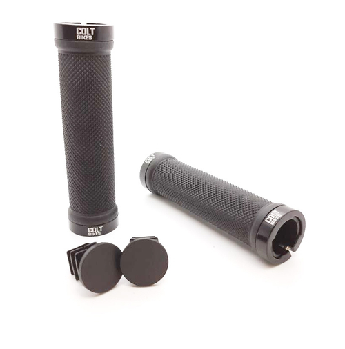 Грипсы Colt Bikes FLAT 130мм, черный, Lock-On