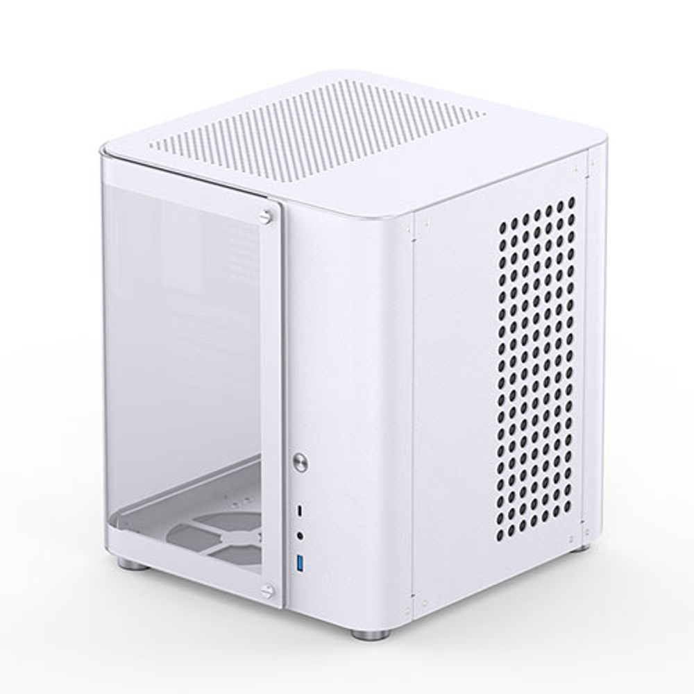 Корпус JONSBO TK-1, mini-ITX, micro-ATX, ATX, белый (без БП)