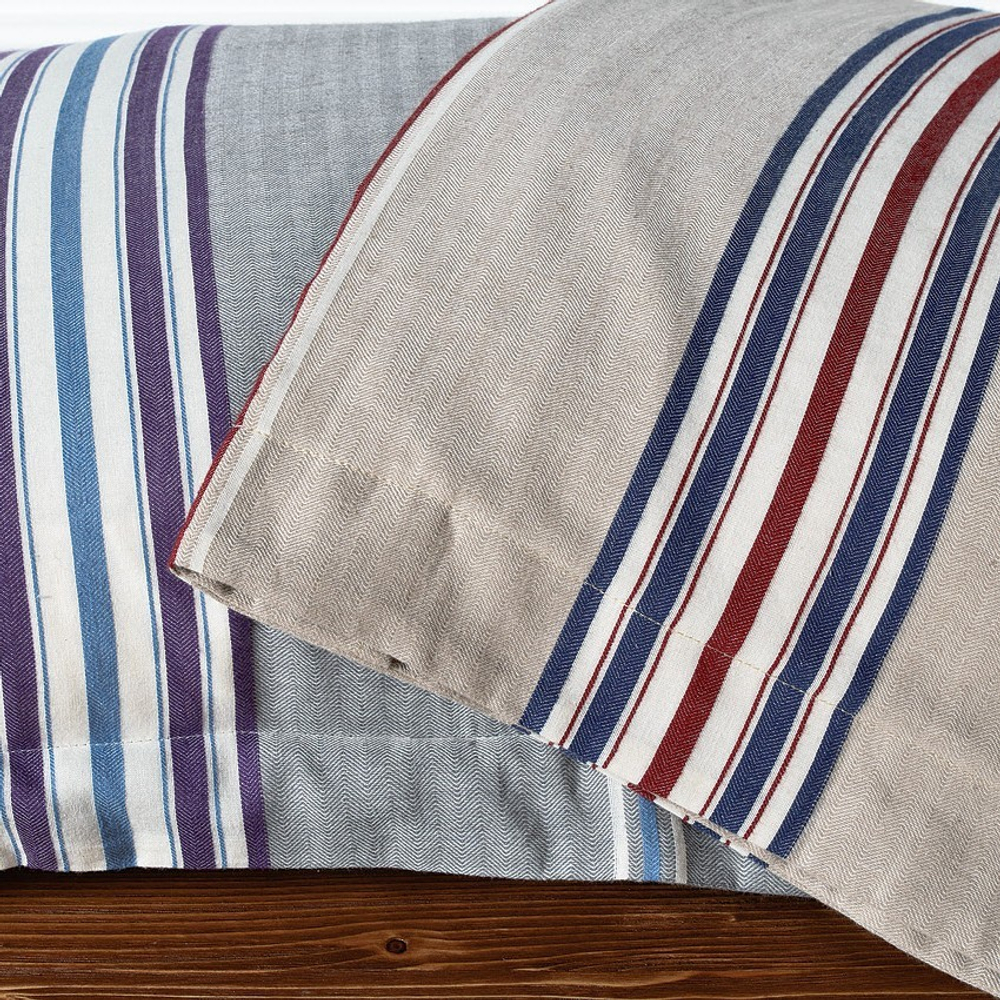 Постельное белье 2 спальное евро L'appartement Rhode Island серое