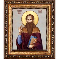 Василий Зеленский Священномученик . Икона на холсте.