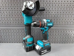 Набор аккумуляторного инструмента 2в1 Шуруповерт бесщёточный болгарка бесщеточная 5 AH 36V