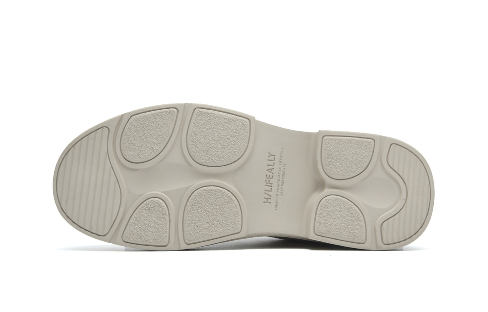 HLA Top Grain Pig Leather Work Boots Men"s