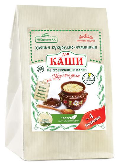 Каша из белой кукурузы 175г