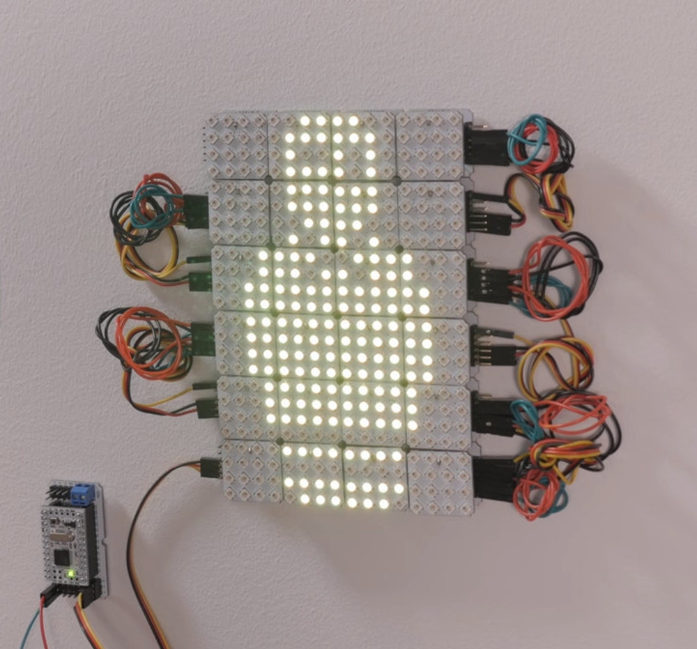 Светодиодная RGB матрица 4×4 (Troyka-модуль)