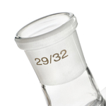 Колба трехгорлая косогорлая плоскодонная, 10000 мл, шлиф 29/32-45/40-29/32