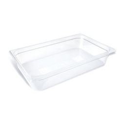 Гастроемкость 1/1 h100 мм поликарбонат 530*325*100 мм прозрачная 13,5 л P.L.