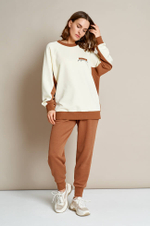 22568 Джемпер женский (сливочный)