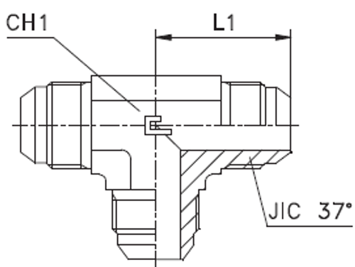 Соединение PT JIC 9/16 (нерж.)