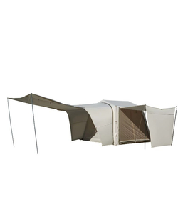 Палатка Naturehike Gen Air 7.0 Car 5-местная, надувной каркас, бежевая