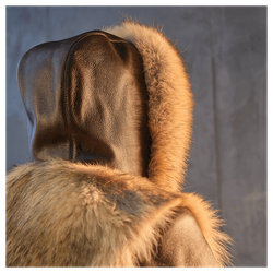 Куртка с мехом волка «Волчья бригада»