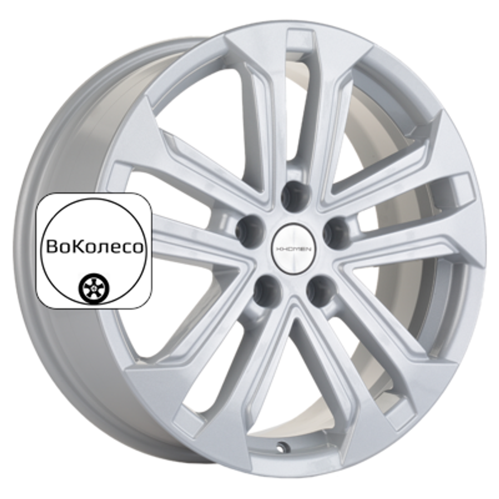 7x18/5x114,3 ET50 D67,1 KHW1803 (CX-5/Seltos) F-Silver Khomen Wheels