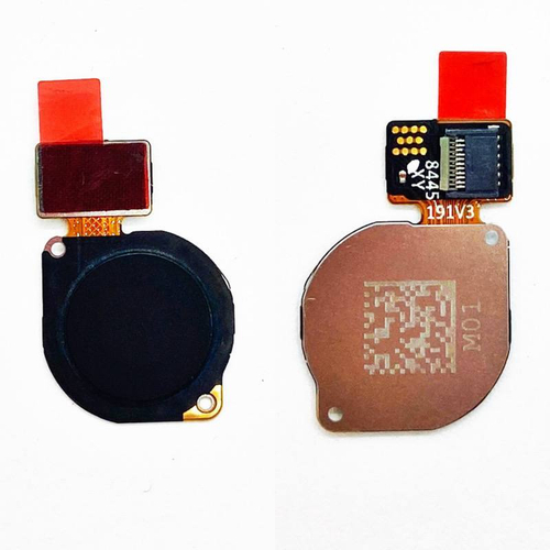 Шлейф для Huawei P30 Lite/Y6p/Y6 2019/Honor 10 Lite сканер отпечатка пальцев Черный