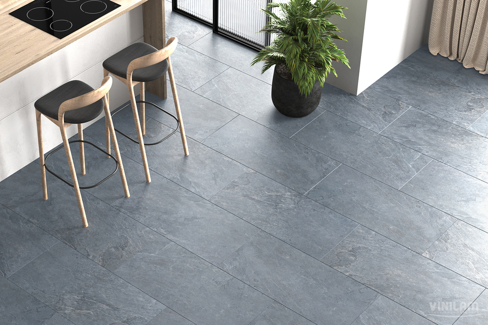 LVT-плитка VINILAM 91907 Мальтийский Базальт (4,56) клеевой