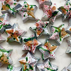 593 | Форма для шоколадных конфет "Звезда" (275*175 мм)