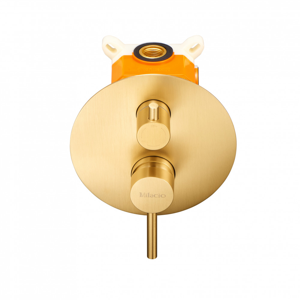 Душевая система встраиваемая Milacio Ultra MCU.150.GD золото