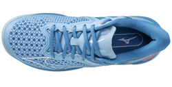 Женские теннисные кроссовки Mizuno Wave Exceed Tour 5 AC - dutch cana/white/tea rose