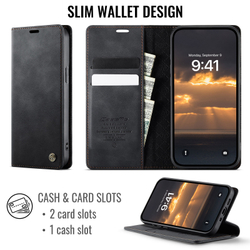 Чехол-книжка CaseMe RFiD iPhone 12/12 Pro