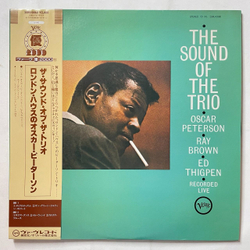 Винтажная виниловая пластинка LP Oscar Peterson, Ray Brown, Ed Thigpen The Sound Of The Trio (Japan 1986) (Obi)