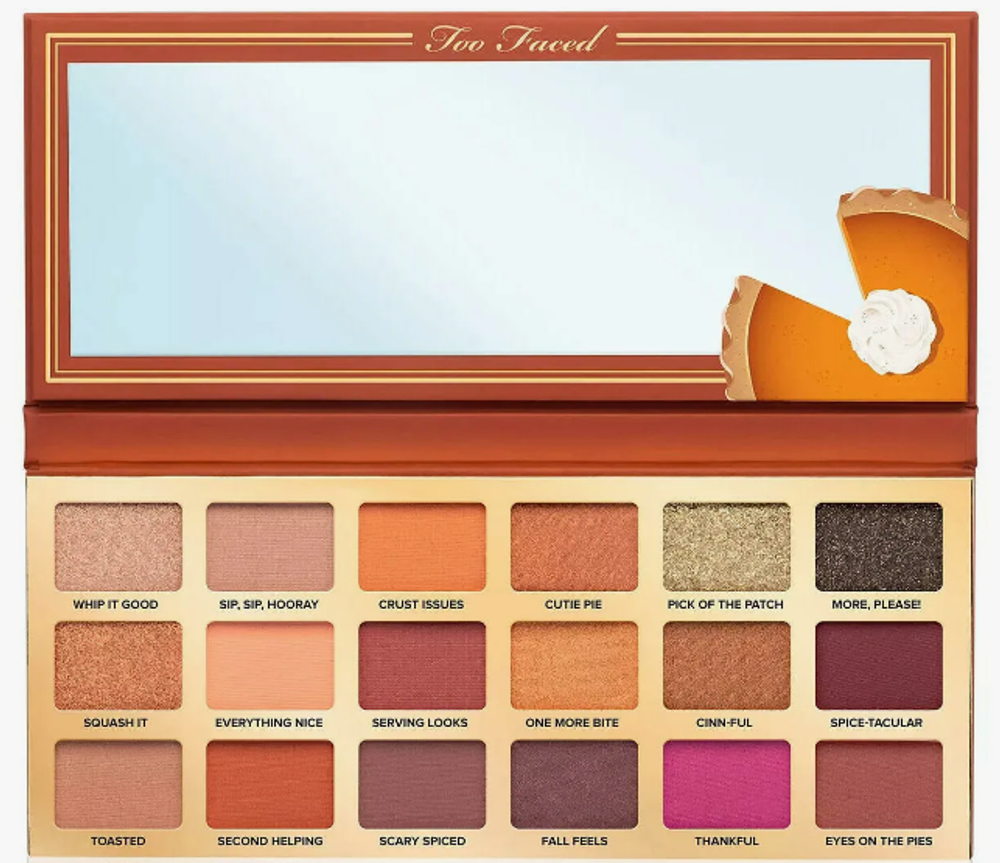 Too Faced Pumpkin Spice Eyeshadow Palette палетка теней