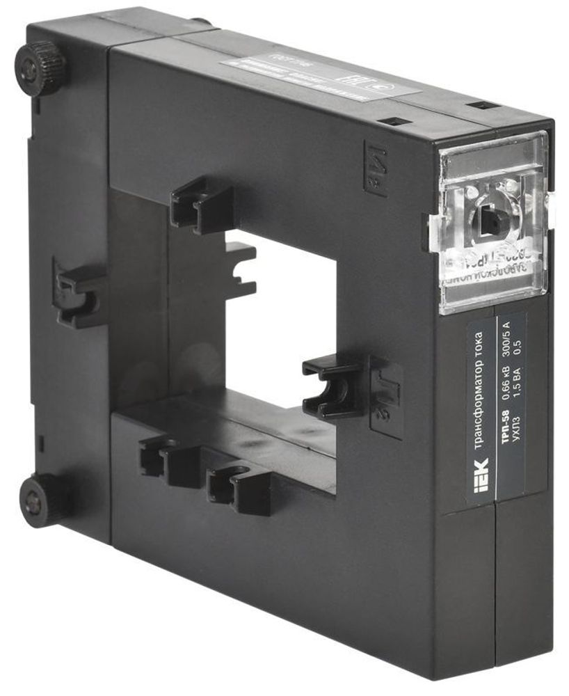 Трансформатор тока ТРП-58 300/5 1.5ВА кл. точн. 0.5 IEK ITT58-2-D015-0300