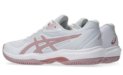 Женские теннисные кроссовки Asics Game FF Clay/OC - white/morganite