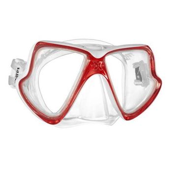 Маска Mares X-Vision mid для узкого лица красная