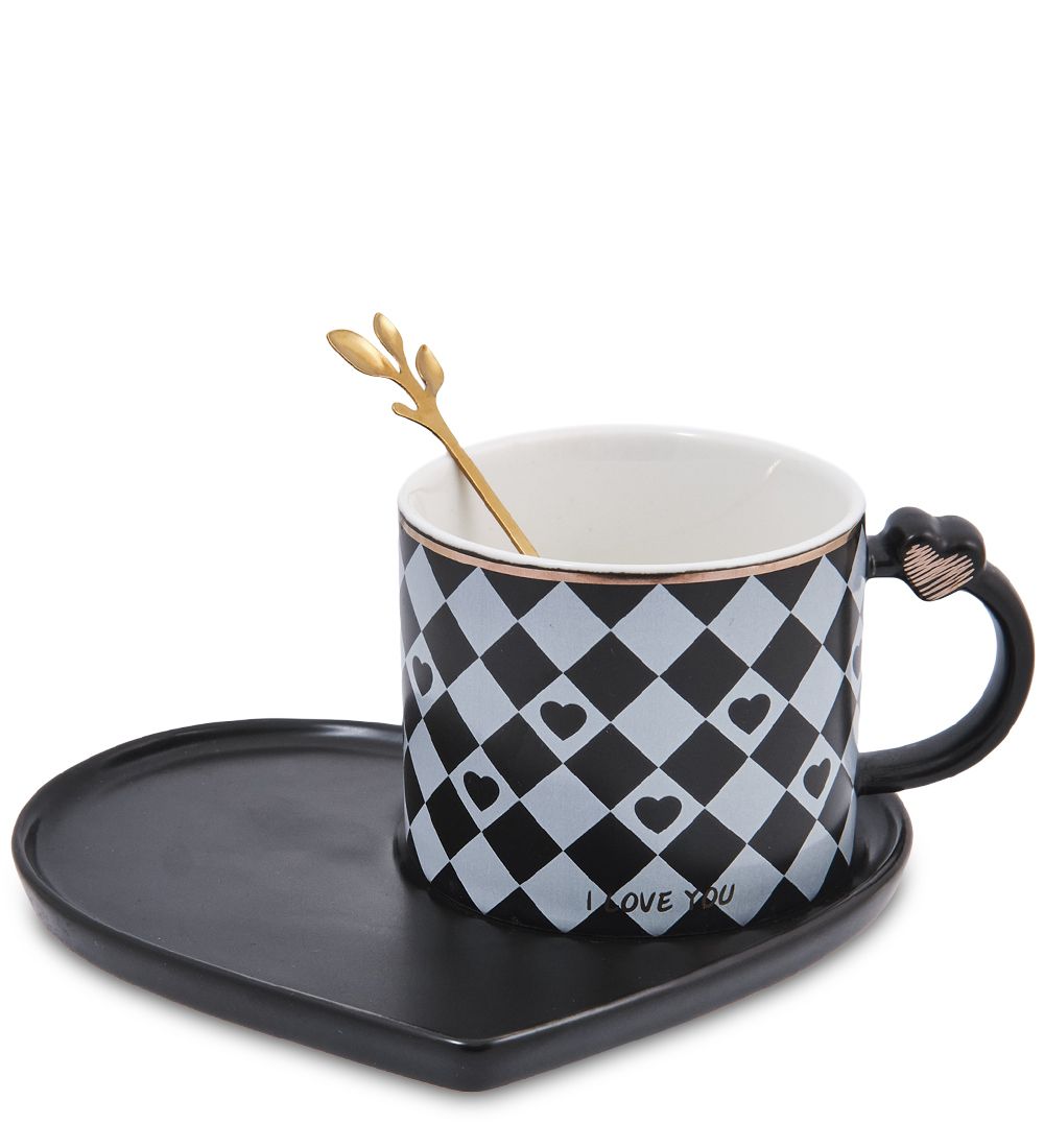 MUG-418/2 Чайная пара «Сердце»
