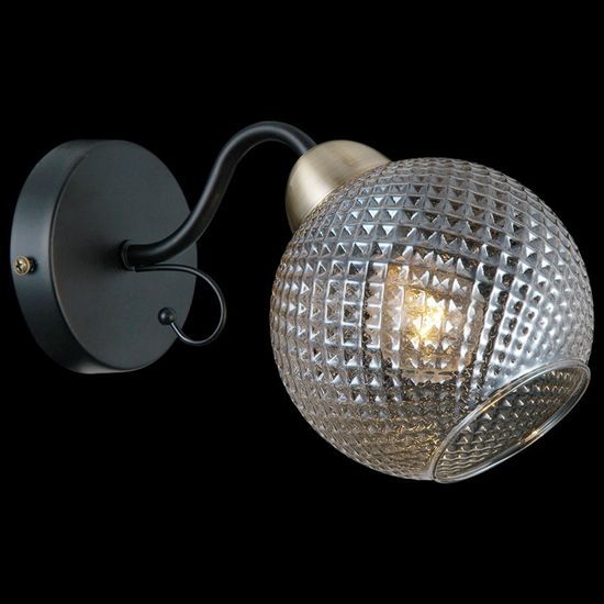 IL0190-1WSQ-79 BK AB светильник настенный