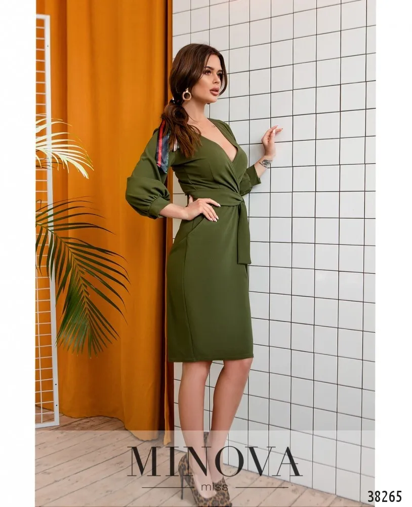 Платье 510-хаки Minova