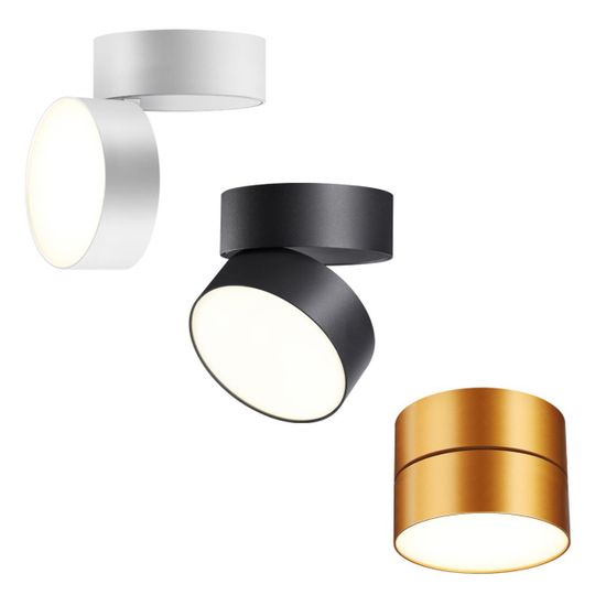 358749 OVER NT21 355 белый Светильник накладной светодиодный IP20 LED 24W 4000K 2100Лм 100-265V PROMETA