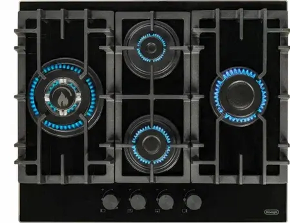 Встраиваемая газовая панель DeLonghi GABRIELLA 6GW NB (q)