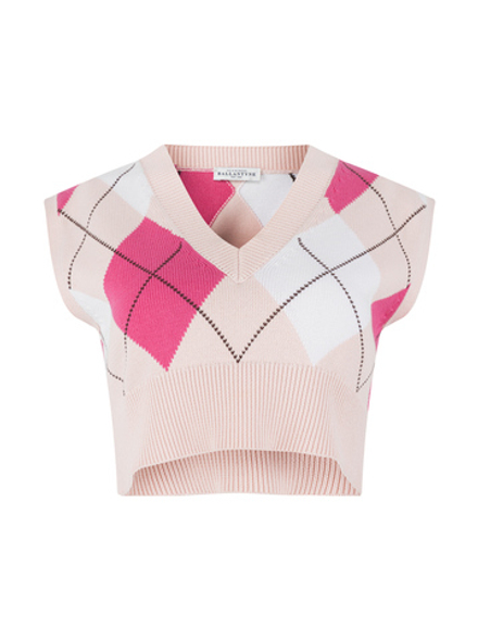 BALLANTYNE топ розовый