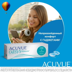 Контактные линзы Acuvue Oasys 1-Day купить в интернет магазине Линзынадом24.рф