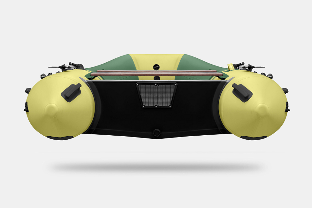 Надувная лодка GLADIATOR B370 зелено-оливковый