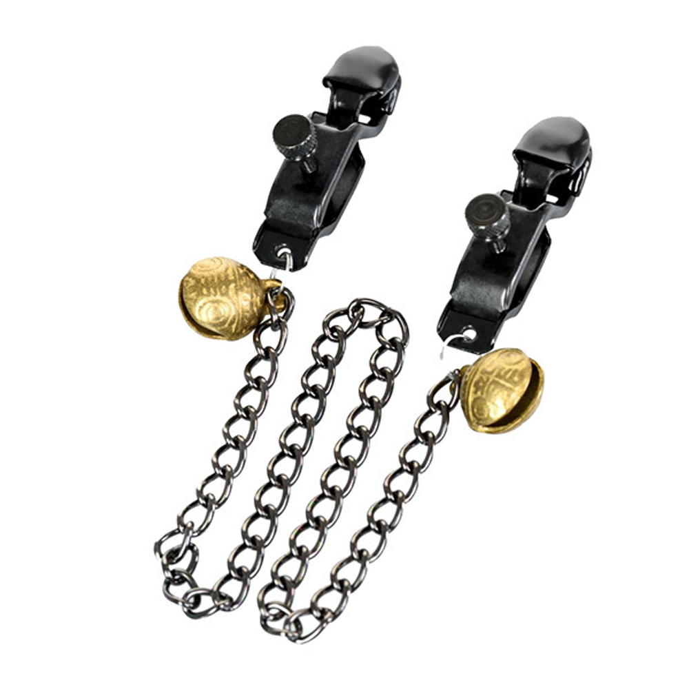 Зажимы для сосков с цепочкой ToyFa Theatre 705002