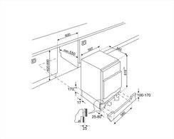 Холодильник SMEG U8L080DE