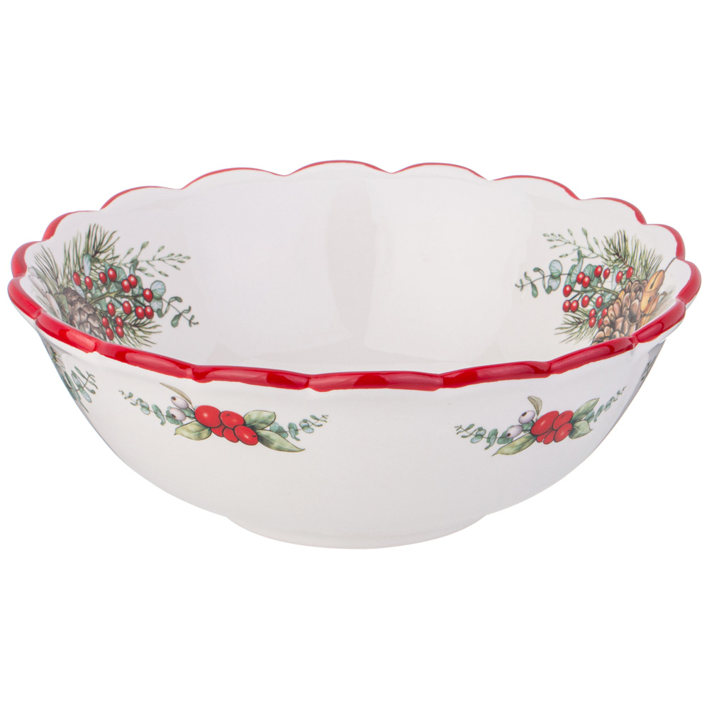 Салатник Agness “Celebration" 20.5х7.5см