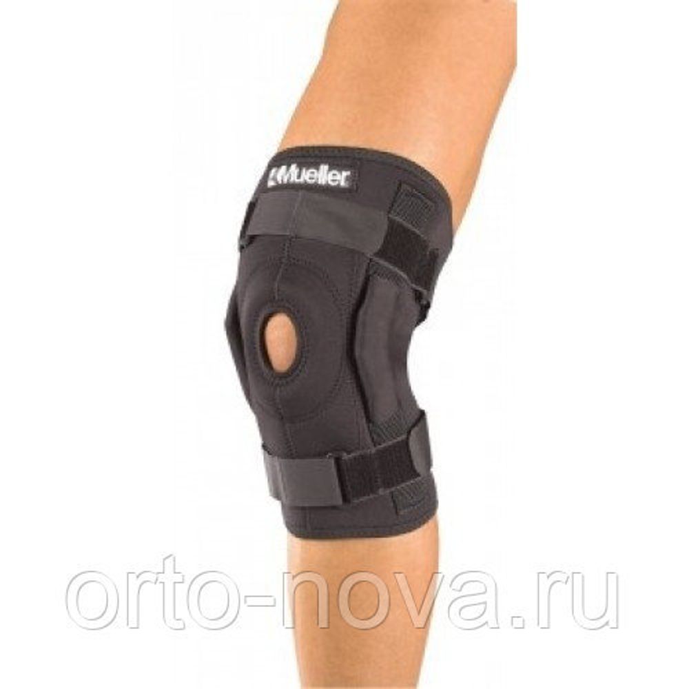 3333LG Бандаж на колено с шарниром MUELLER HINGED WRAPAROUND KNEE BRACE