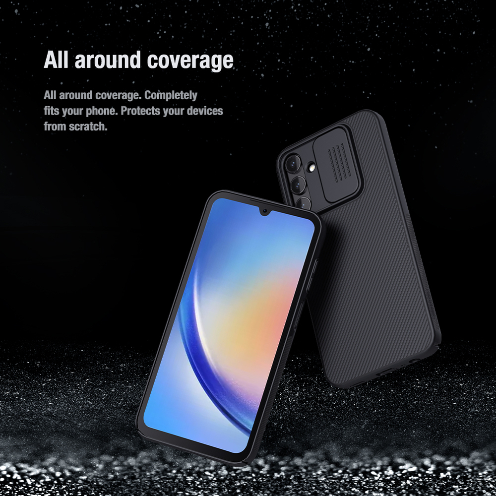 Чехол от Nillkin с защитной шторкой для камеры на Samsung Galaxy A25 5G, серии CamShield Case