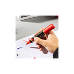 Маркер перманентный 1.0-5.0 Deli Mate двойн. пиш.нак. красный EU72-RD