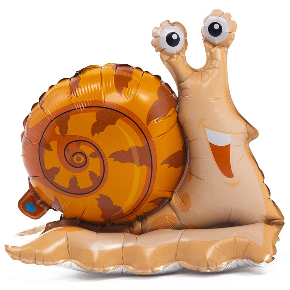 Шар Фольгированный Улитка (Коричневый)