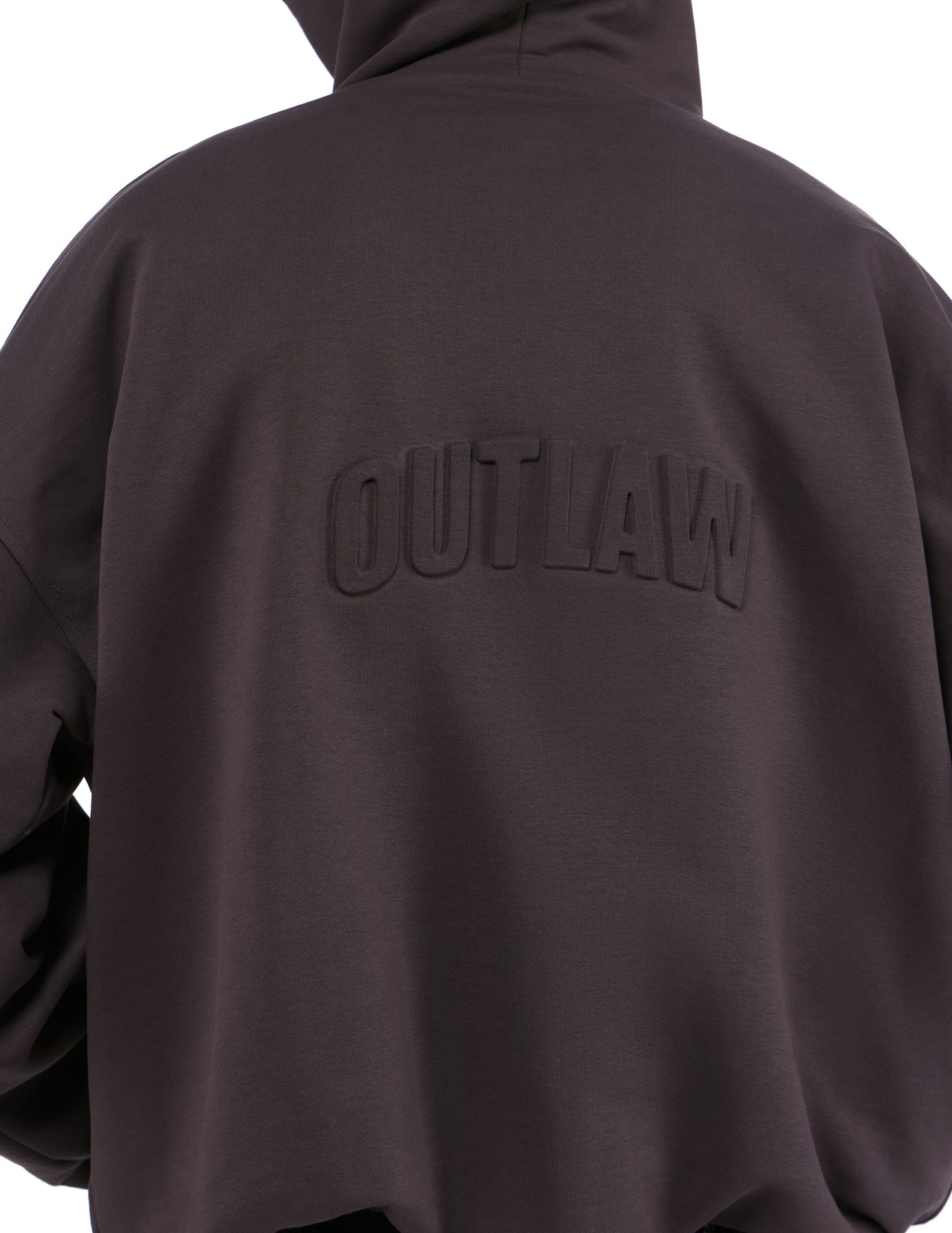 Charcoal Bubble Outlaw Hoodie