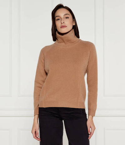 Шерстяной гольф Liu Jo - светло-коричневый(CF4031 MA210)