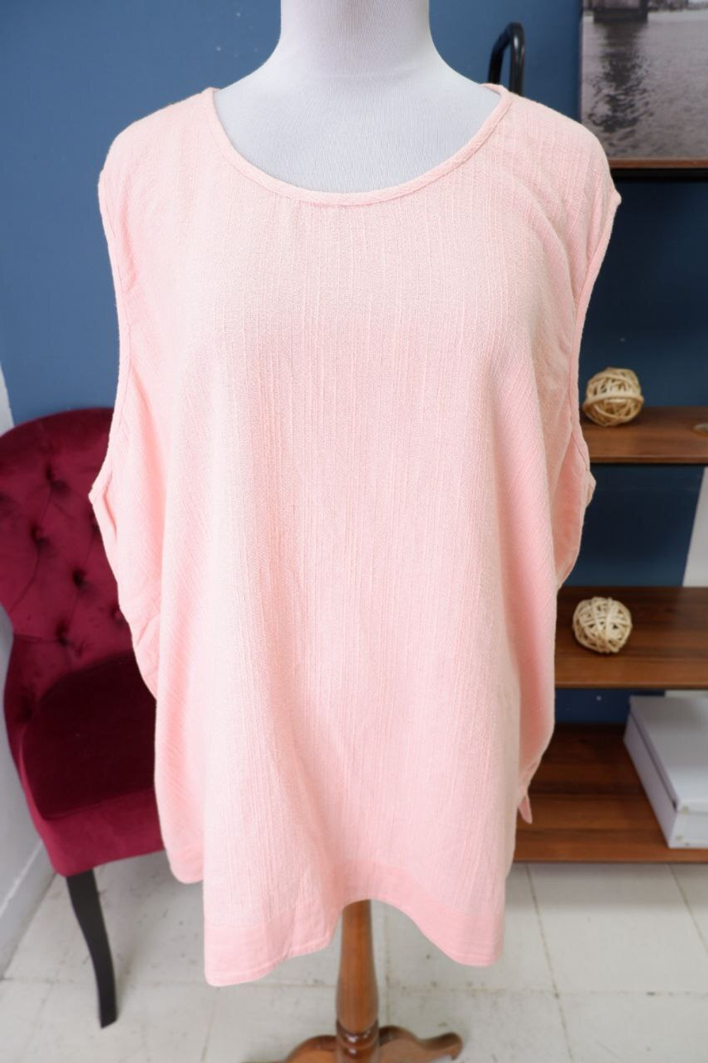 Топ красивого оттенка 60+ размер