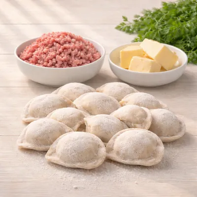 Фотография Большие пельмени «Боярские» / 500 г купить в магазине Афлора