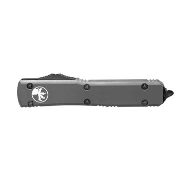 Автоматический нож Microtech Ultratech Satin 121-1GY c клинком из стали CTS-204P, рукоять алюминий