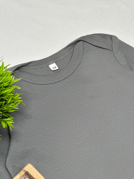 Футболка с длинным рукавом Серый