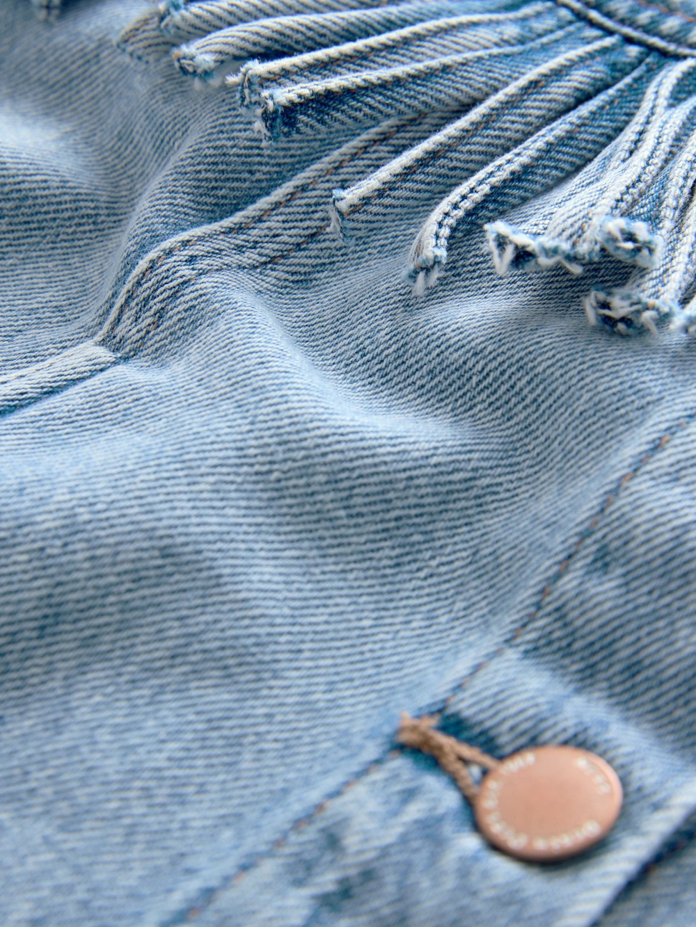 Куртка джинсовая для девочки Next E32-672, Синий