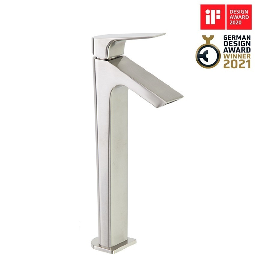 Смеситель для раковины чаши с каскадным изливом URBAN CHIC 211001NC никель