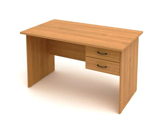 КФ2 Стол с подвесной тумбой Фея 1402х702х750 СФ02+ТФ09